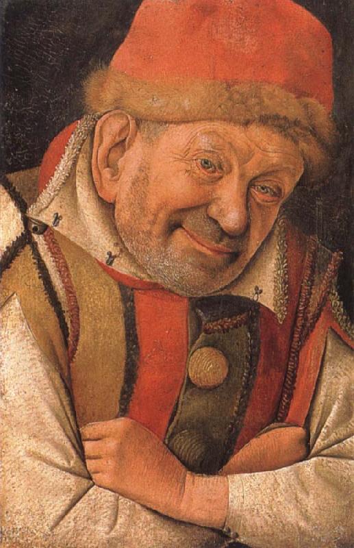 Jean Fouquet Portrait of the Ferrara court jester Gonella